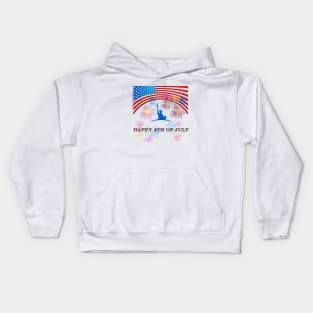 Happy 4th Of July Kids Hoodie